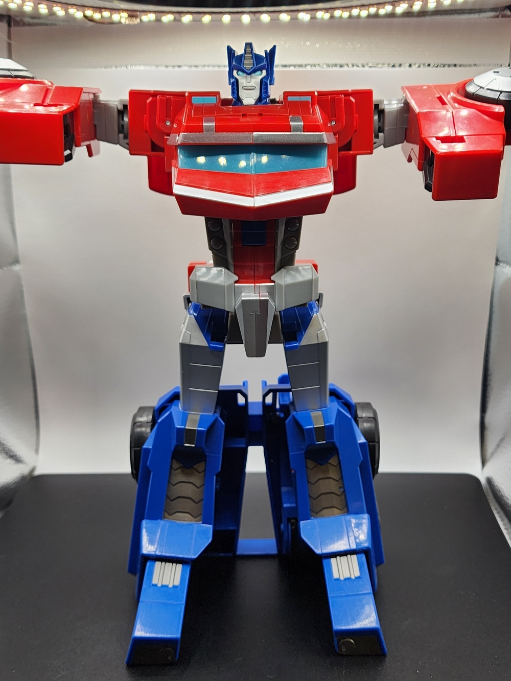 10" Hasbro Transformers Bumblebee Cyberverse Adventures Optimus Prime W/ Light